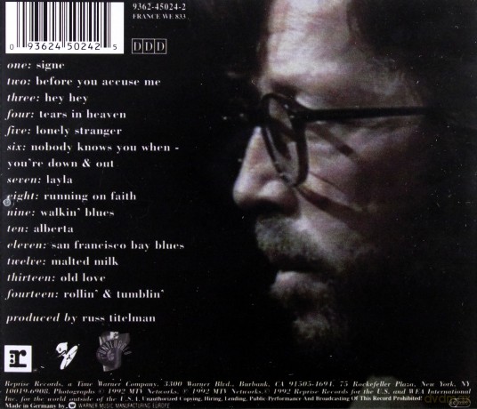 Eric Clapton: Unplugged [CD]