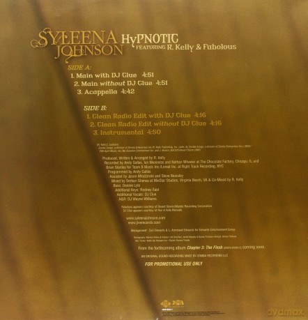 Johnson Syleena & R Kelly & Fabolous: Hypnotic [Winyl]