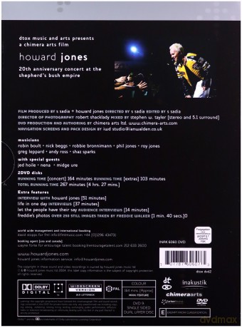 Jones Howard: 20th Anniversary Concert [2DVD]