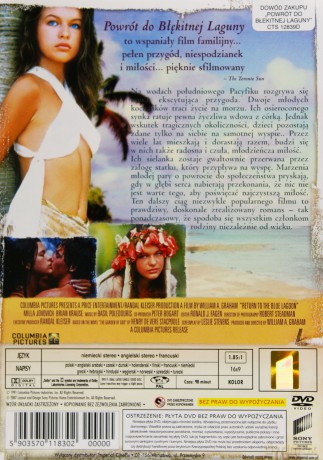 Powrót do błękitnej laguny [DVD]