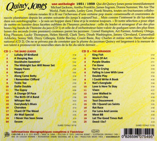 Jones Quincy: Une Anthologie [2CD]