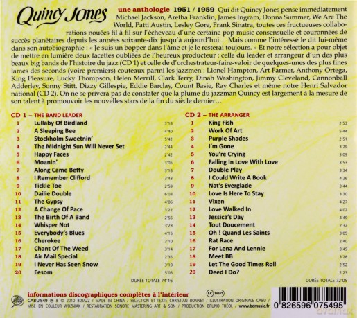 Jones Quincy: Une Anthologie [2CD]