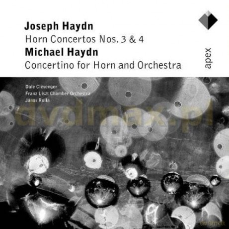 Clevenger/Rolla/Franz Liszt Orch.: Joseph Haydn/Michael Haydn: Horn Concertos 3&4/Concerti. [CD]