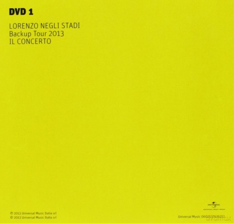 Jovanotti: Lorenzo Negli Stadi - Backup Tour 2013 [4CD]