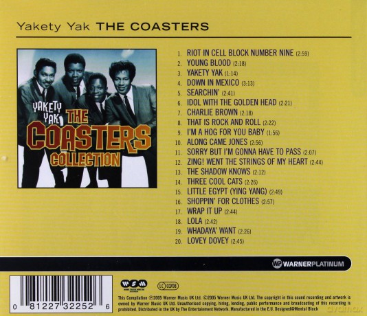 The Coasters: Yakety Yak. Platinum Collection [CD]