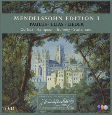 Coboz / Hampson / Bonney / Stutzmann: Mendelssohn: Edition Vol.3oratorios&Li [5CD]