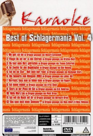 Karaoke: Best Of Schlagermania vol. 4 [DVD]