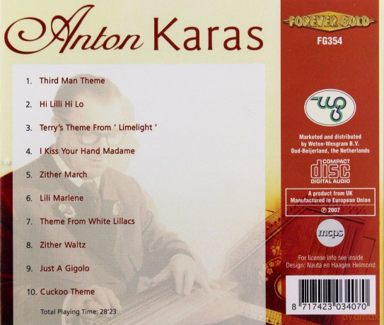 Karas Anton: Anton Karas [CD]
