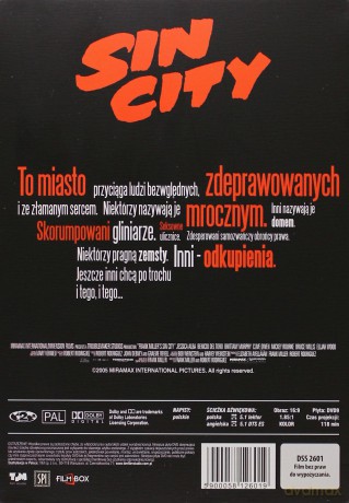 Sin City Miasto Grzechu [MetalBox] [DVD]