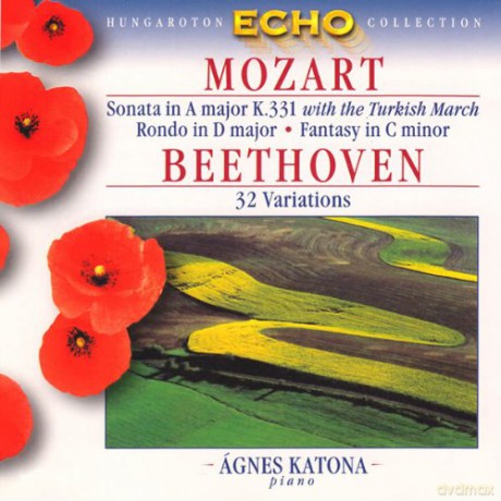 Katona Agnes: Mozart - Beethoven - Works For Piano [CD]