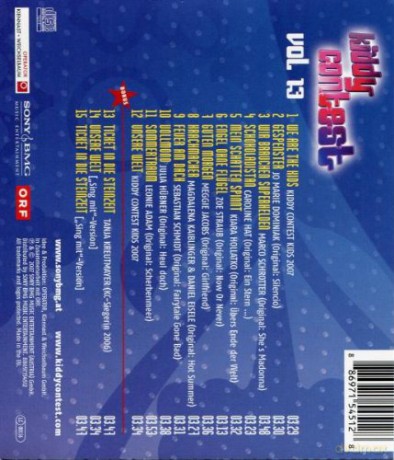 Kiddy Contest Kids: Kiddy Contest 13 [CD]