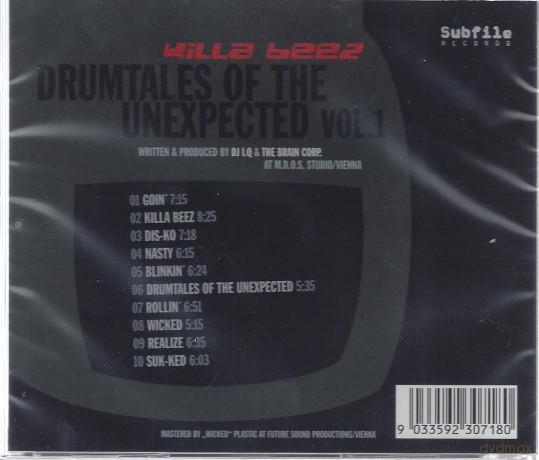 Killa Beez: Drumtales Of The Unexpected vol. 1 [CD]