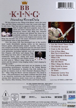 King Bb: Standing Room Only [DVD]