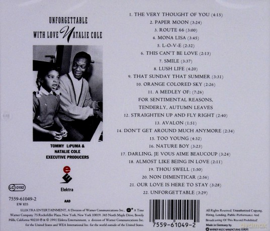 Natalie Cole: Unforgettable [CD]