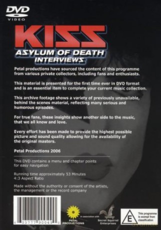 Kiss: Asylum Of Death Interviews [DVD]