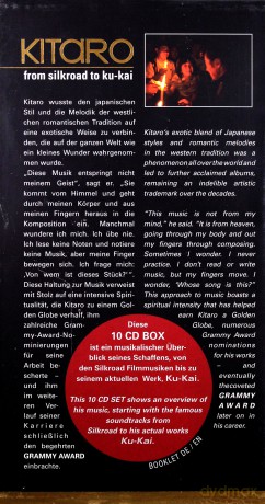 Kitaro: From Silk Road To Ku Kai [BOX] [10CD]