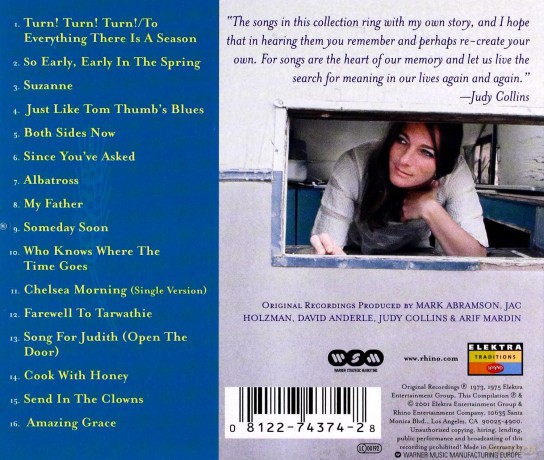 Judy Collins: The Very Best Of... [CD]