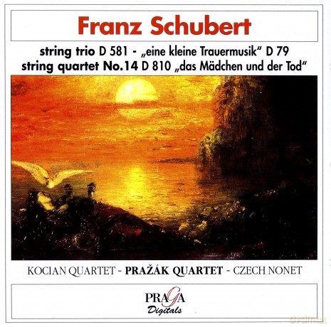 Kocian Quartett-Prazak Quartett: Schubert Franz - String Trio - Eine Kleine Trauermusik - String Quartet - Das Maedchen Und Der Tod [CD]