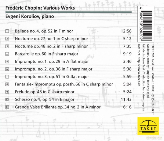 Koroliov: Various Works [CD]