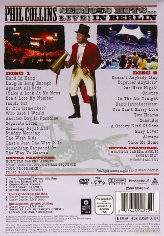 Phil Collins: Serious Hits...Live! [2DVD]