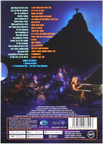 Diana Krall: Live In Rio [2DVD]