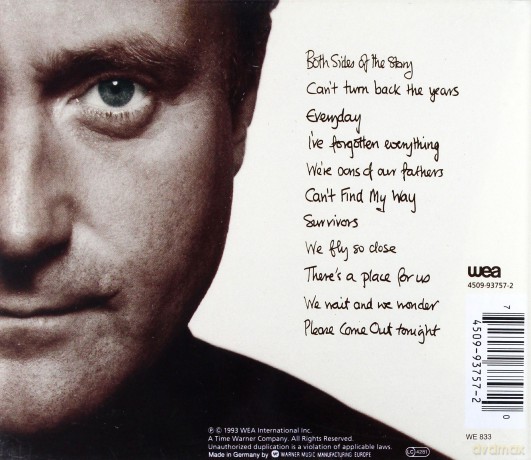 Phil Collins: Both Sides [CD]