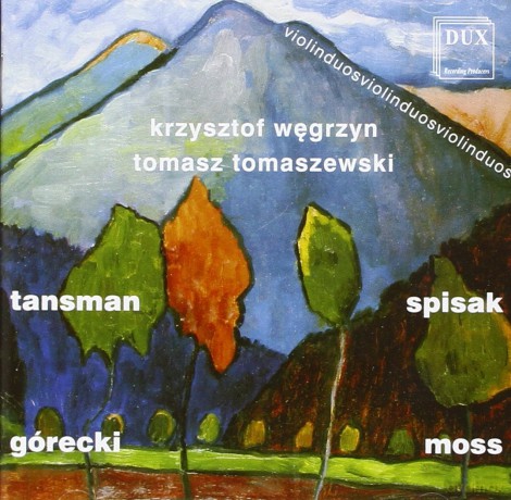 Krzysztof Wegrzyn: Violin Duos [CD]