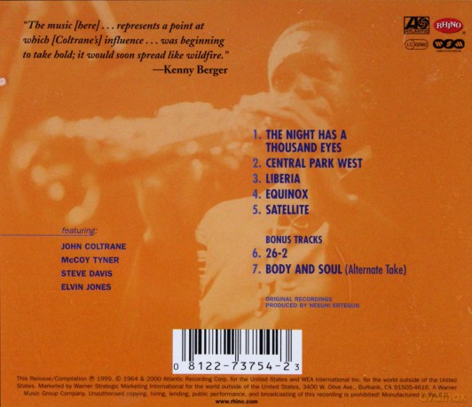 John Coltrane: Coltrane's Sound [CD]