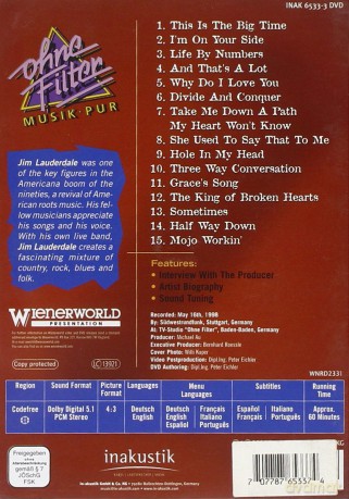 Lauderdale Jim: In Concert [DVD]