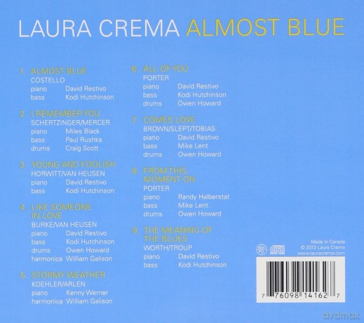 Laura Crema: Almost Blue [CD]