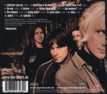Law: In My Head [CD]