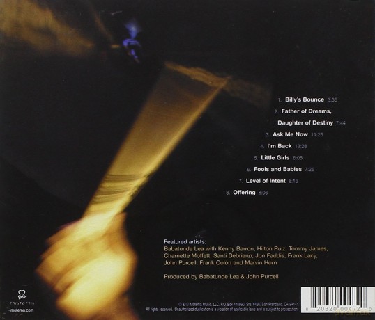 Lea Babatunde: Level Of Intent [CD]