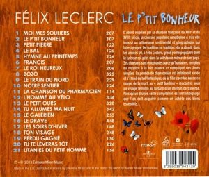 Leclerc Felix: Le P Tit Bonheur [CD]