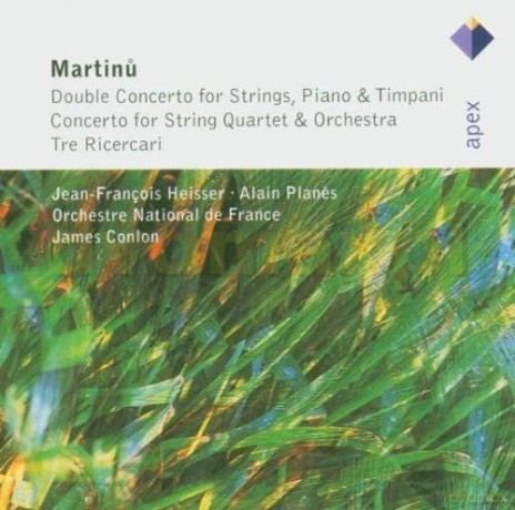 James Conlon/Onf/Heisser/Camos: Mart: Doppelkonzert F.Streichqu [CD]