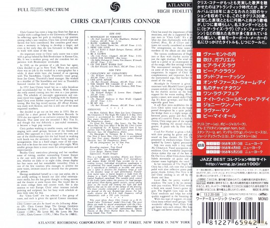 Chris Connor: Chris Craft [CD]