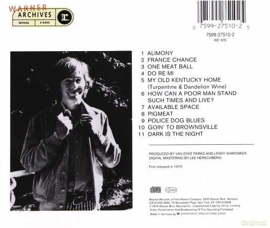 Ry Cooder: Ry Cooder [CD]