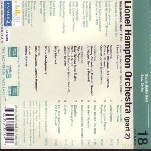Lionel Hampton Orchestra: Radio Days vol. 18 [CD]