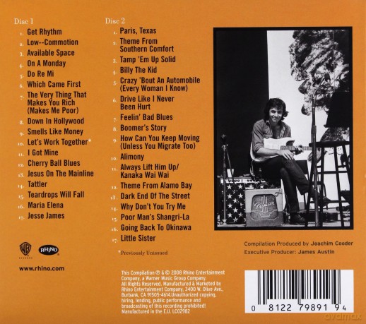 Ry Cooder: Ry Cooder Anthology Ufo Has Landed [2CD]
