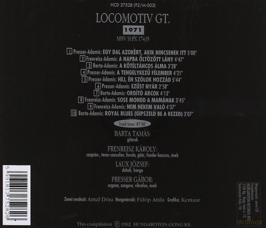 Locomotiv Gt: Locomitiv Gt [CD]