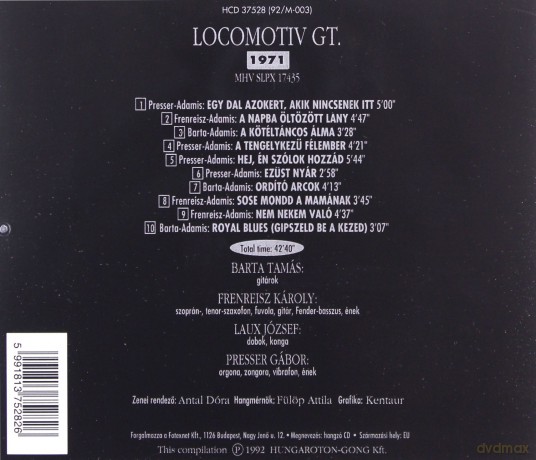 Locomotiv Gt: Locomitiv Gt [CD]
