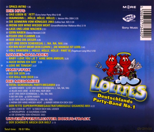 Lollies: Zwischen Himmel Und Hoelle - Das Beste Aus 10 Jahren [CD]