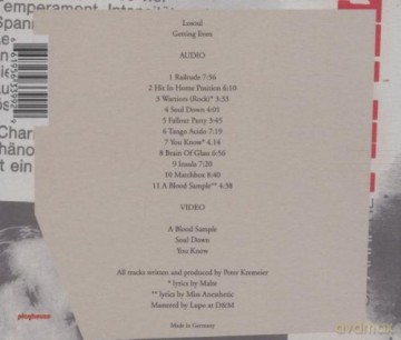 Losoul: Getting Even [CD]