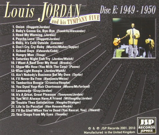 Louis Jordan: And His Tympany Five - The Hits Years [5CD]