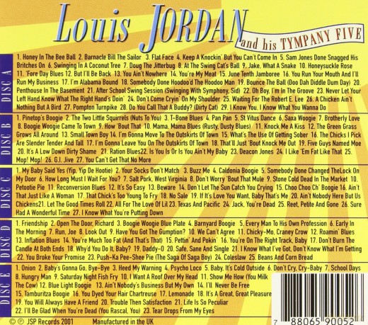 Louis Jordan: And His Tympany Five - The Hits Years [5CD]