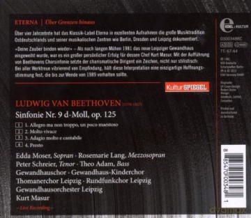 Ludwig Van Beethoven: Sinfonie Nr 9 [3CD]