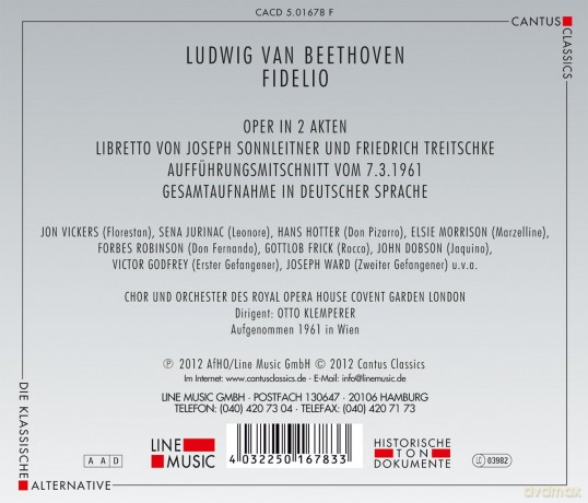 Ludwig Van Beethoven: Fidelio [2CD]