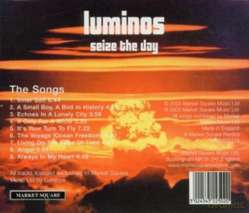 Luminos: Seize The Day [CD]