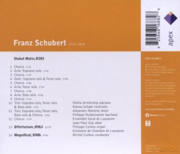 Michel Corboz./Orch.De Chambre De L: Schu: Stabat Mater,Offertorium, [CD]