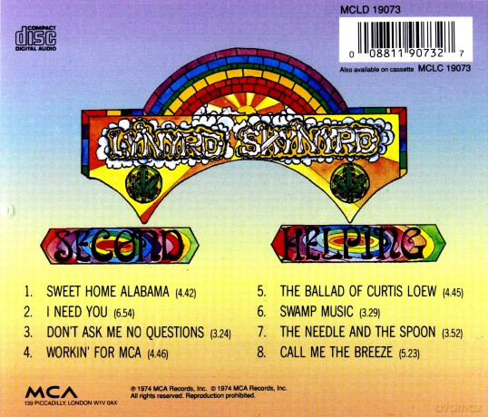 Lynyrd Skynyrd: Second Helping [CD]