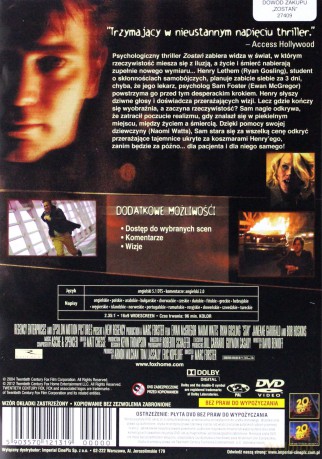 Zostań [DVD]